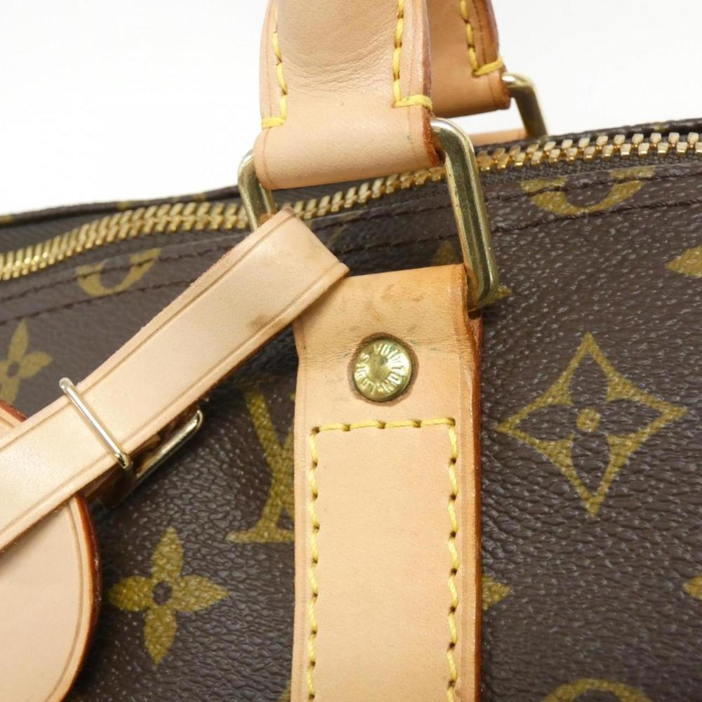 LOUIS VUITTON Brown Monogram Boston Bag - Picture 4 of 10